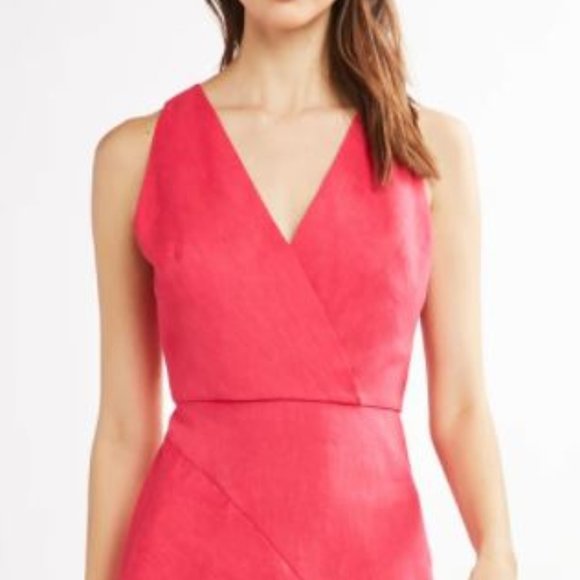 Elie Tahari NWT Pink Isa Ruffle Skirt Dress, 6 - Picture 7 of 11